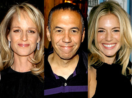 Sienna Miller, Gilbert Godfried, Helen Hunt Sienna Miller, Gilbert Godfried, Helen Hunt
